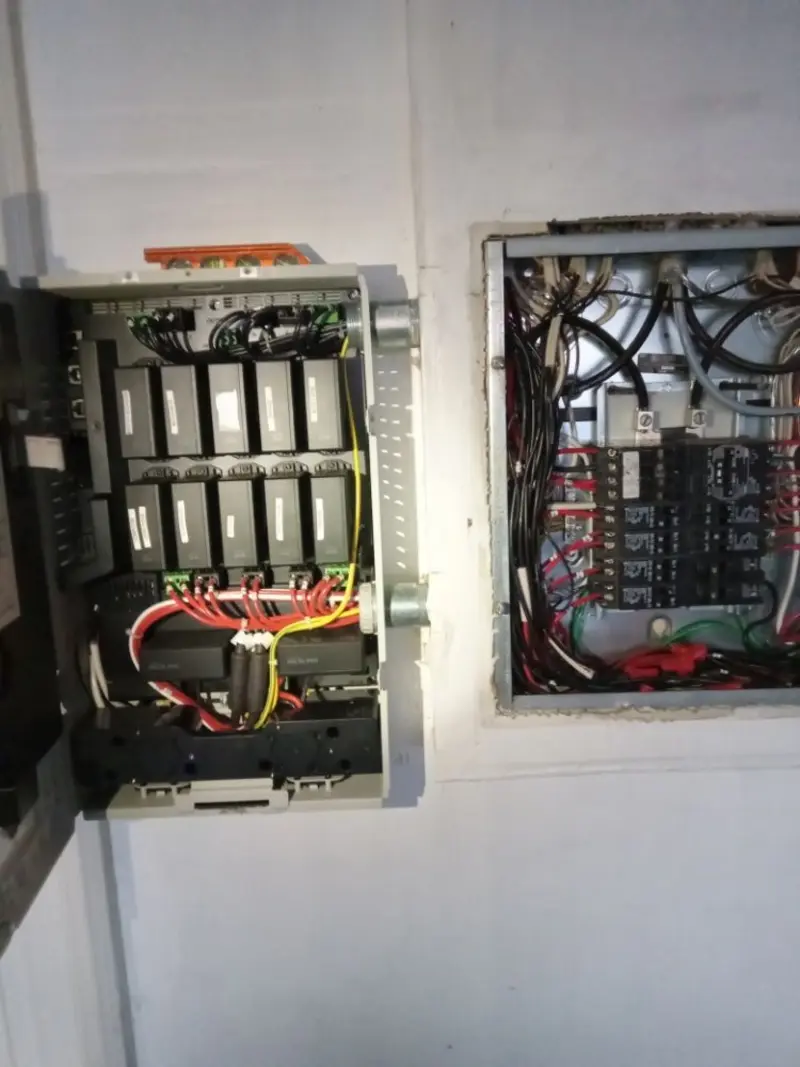 Electrical panel upgrade completed for Commercial Electrician Services in Chicopee